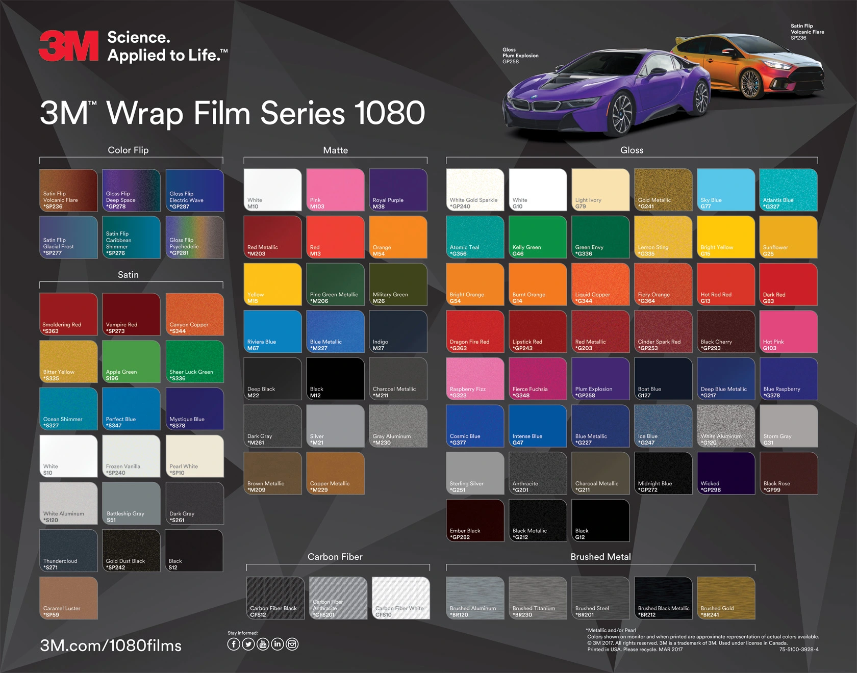 3M Wrap Film Series 1080